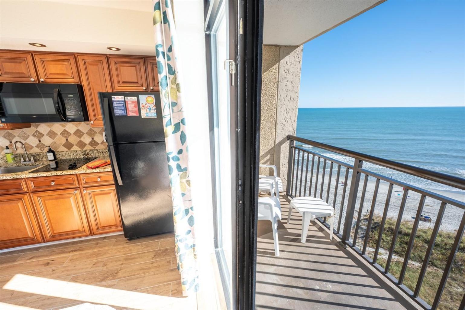 New Remodeled Direct Oceanfront Views Beach Cove Myrtle Beach Exteriör bild